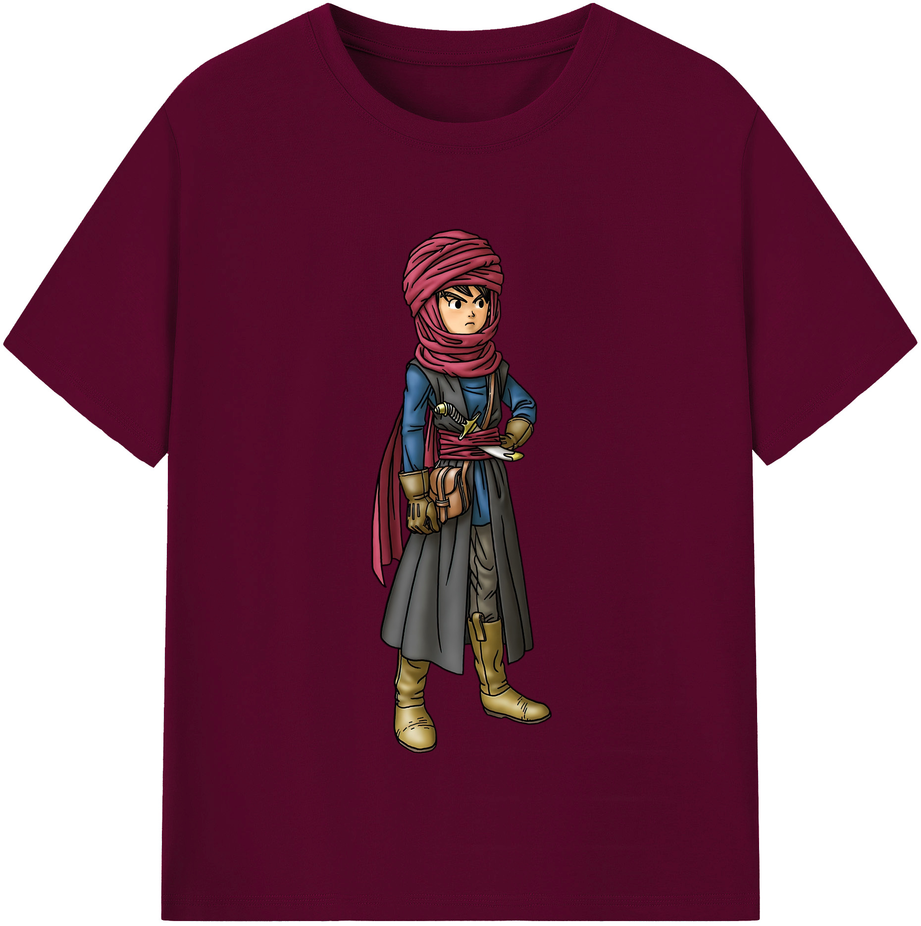 （画像用） ドラゴンクエスト Doragon Kuesuto Dragon Quest レディースカジュアルプリントTシャツ（綿100％）